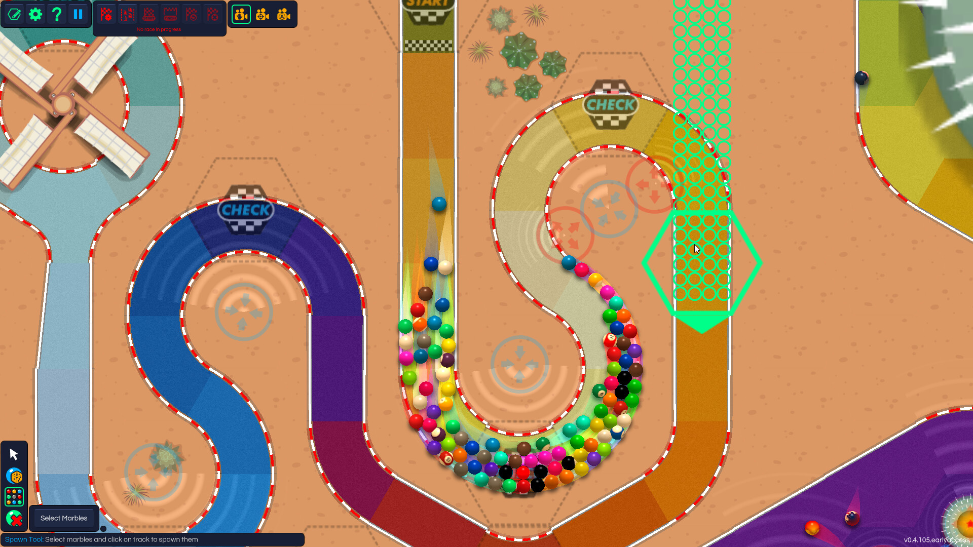 Jmarble Permainan Balap Kelereng Online